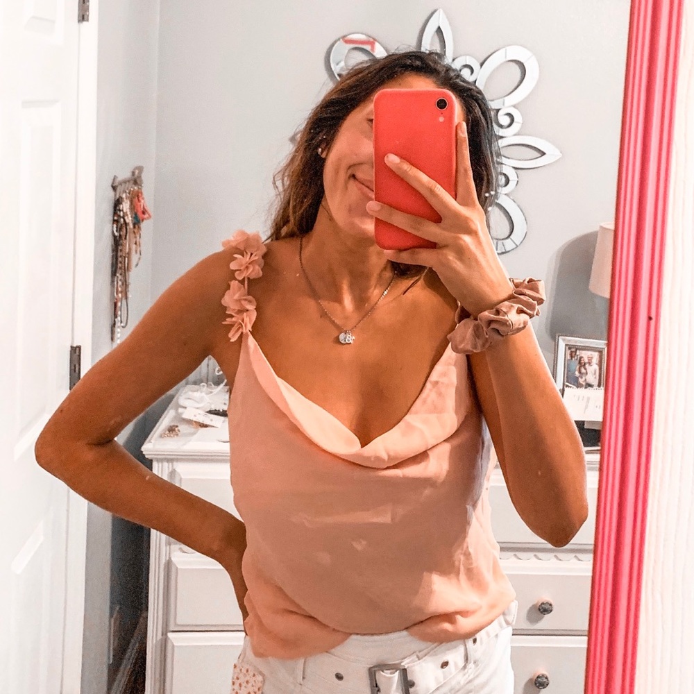 LPA Floral Pink Tank